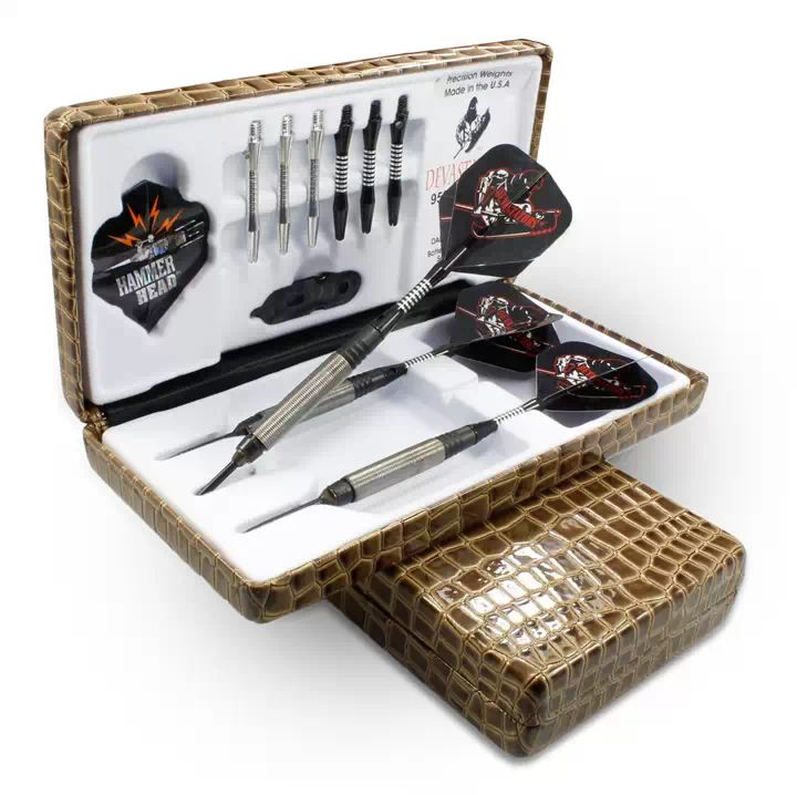 ダーツ　Bottelsen Devastators Bottelsen Devastator Black Steal Steel Tip Dart — Pooltables.com